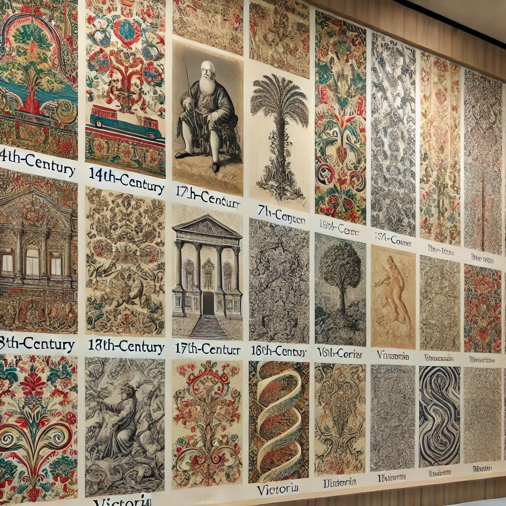 image of Historical Wallpaper Design